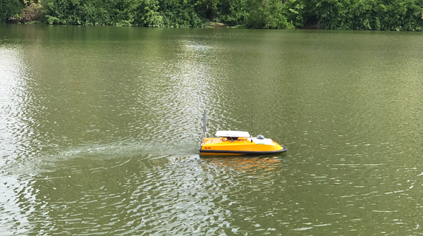 云洲无人船为三亚水生态环境整治提速增效
